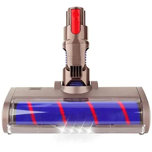 PULINKAI Soft Roller Cleaner Head for Dyson V7 V8 V10 V11 V15 Vacuum | LED Headlight for Spot Stains thumbnail 2