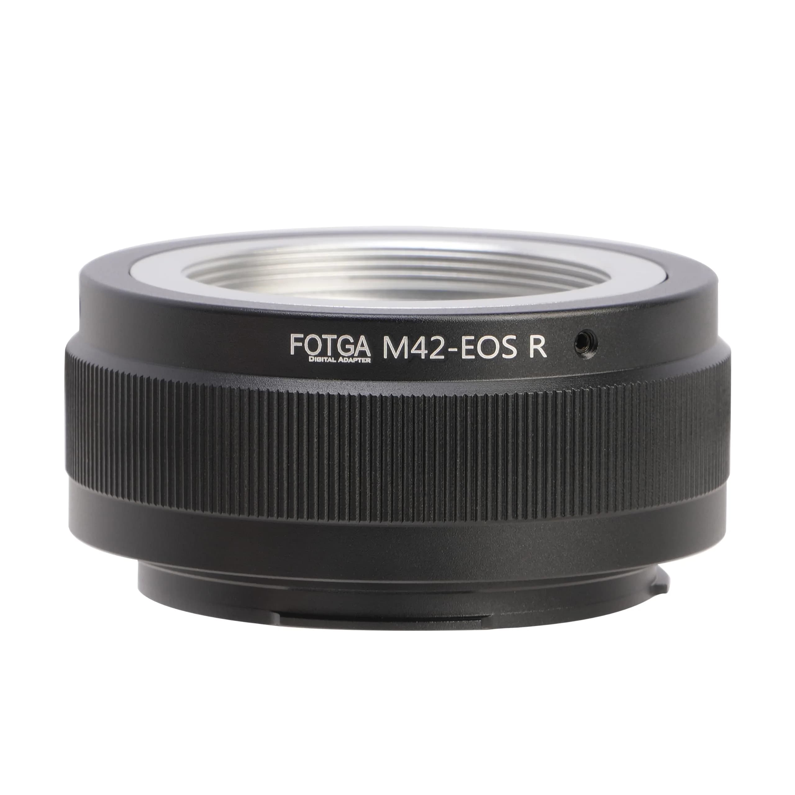 FocusFoto M42 Screw Lens to Canon EOS R Mount Adapter Ring | Full Metal, Manual Focus