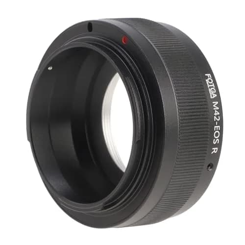 FocusFoto M42 Screw Lens to Canon EOS R Mount Adapter Ring | Full Metal, Manual Focus thumbnail 6