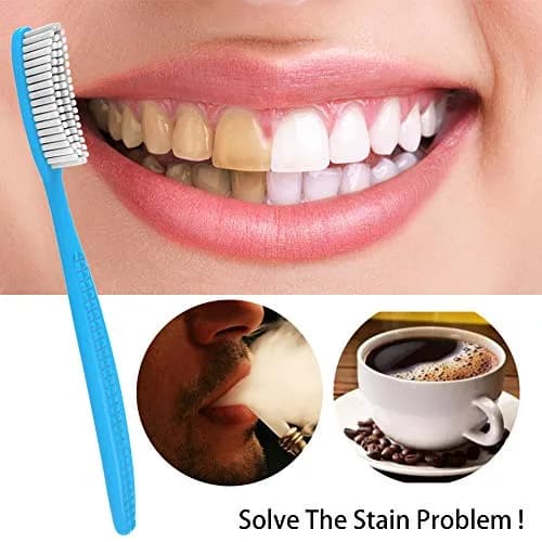 DR PERFECT Extra Hard & Firm Toothbrush Large Long Head Whitening Pack of 4 | Firm Bristle Toothbrush thumbnail 4