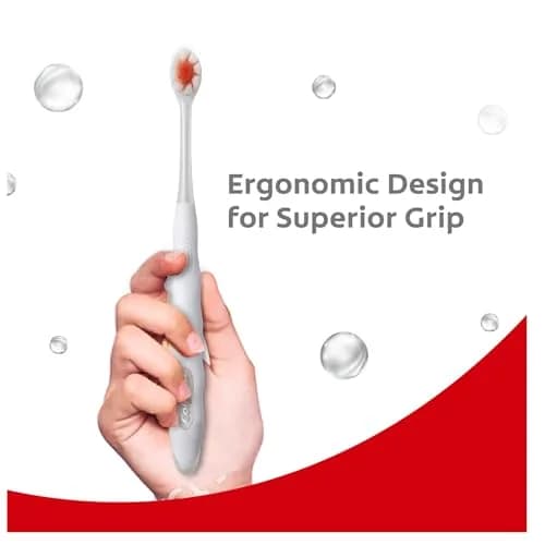 Colgate Gentle UltraFoam Ultra Soft Bristles Manual Toothbrush 2 Count (Pack of 1) | Dentist-Designed for Gentle Clean thumbnail 7