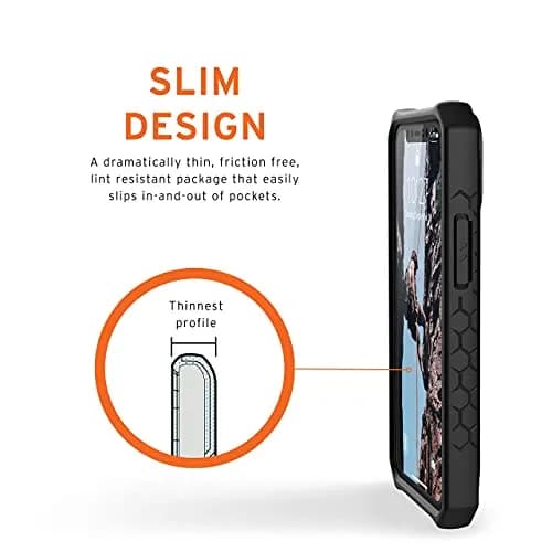 URBAN ARMOR GEAR UAG Monarch Case for iPhone 12 Mini (5.4-inch) | Crimson, 5-Layer Military Drop Protection thumbnail 6