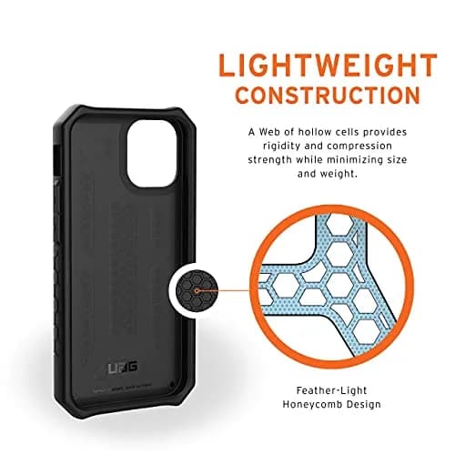 URBAN ARMOR GEAR UAG Monarch Case for iPhone 12 Mini (5.4-inch) | Crimson, 5-Layer Military Drop Protection thumbnail 7