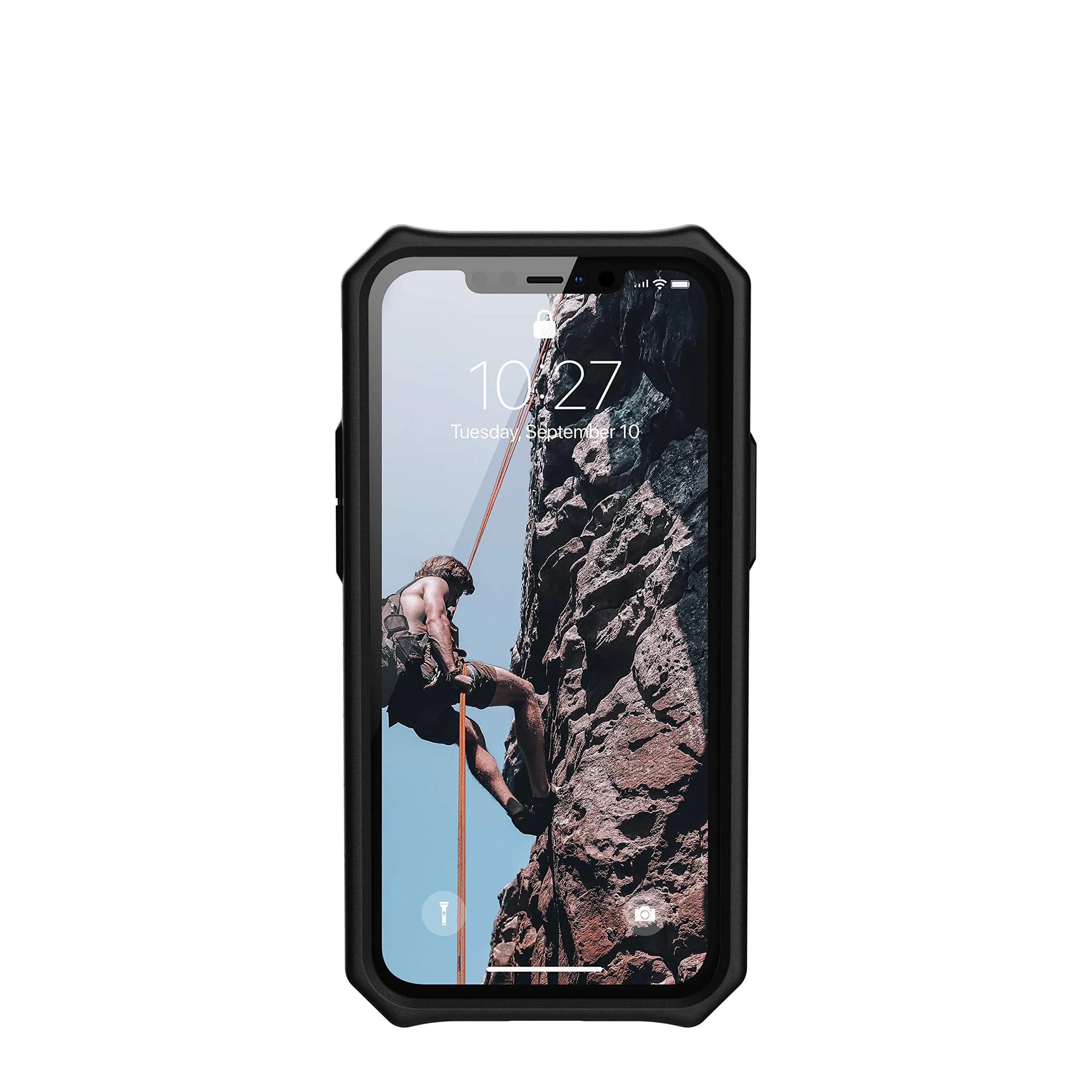 URBAN ARMOR GEAR UAG Monarch Case for iPhone 12 Mini (5.4-inch) | Crimson, 5-Layer Military Drop Protection - view 8