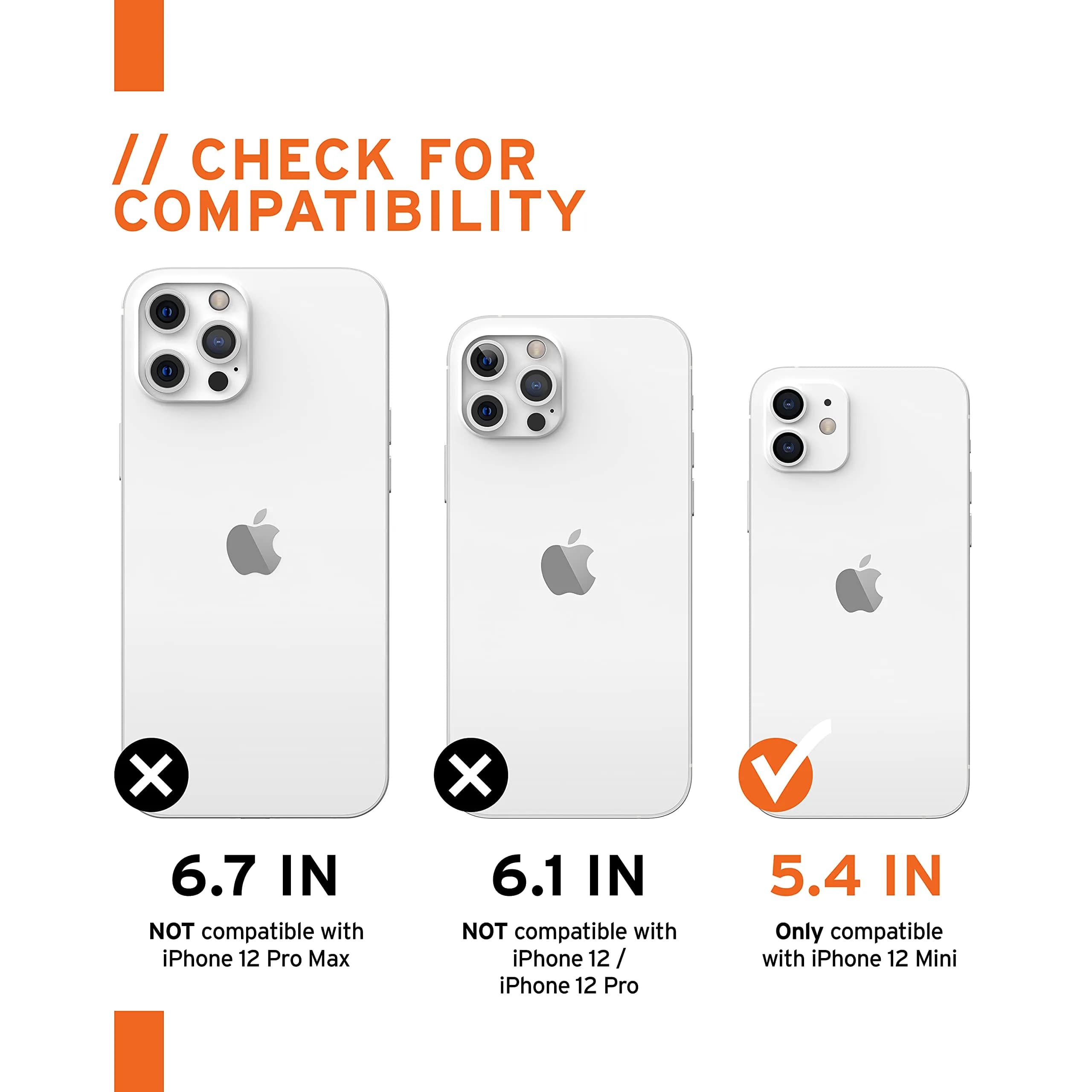 URBAN ARMOR GEAR UAG Monarch Case for iPhone 12 Mini (5.4-inch) | Crimson, 5-Layer Military Drop Protection - view 3