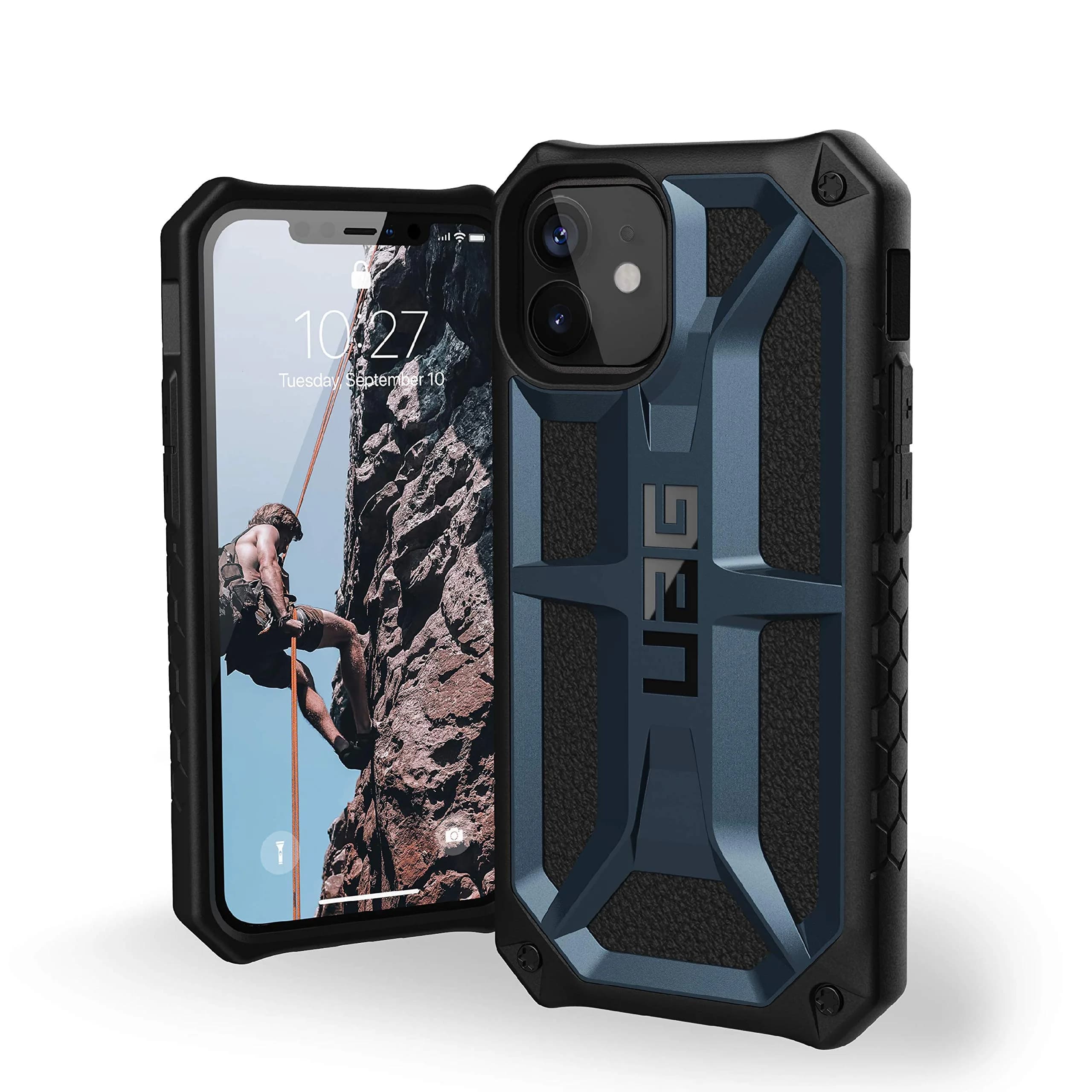 URBAN ARMOR GEAR Monarch Case for iPhone 12 Mini 5.4-inch | 5-Layer Military Drop Tested Protection - main product image