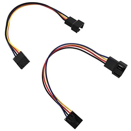 E-outstanding 5Pin to 4Pin Fan Adapter Cable 17.5cm | Copper Wire for Dell Fans thumbnail 3