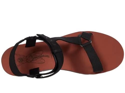 Fly London Yefa726fly Women's Wedge Sandal 8/8.5 | Velcro Ankle Strap Comfort thumbnail 2