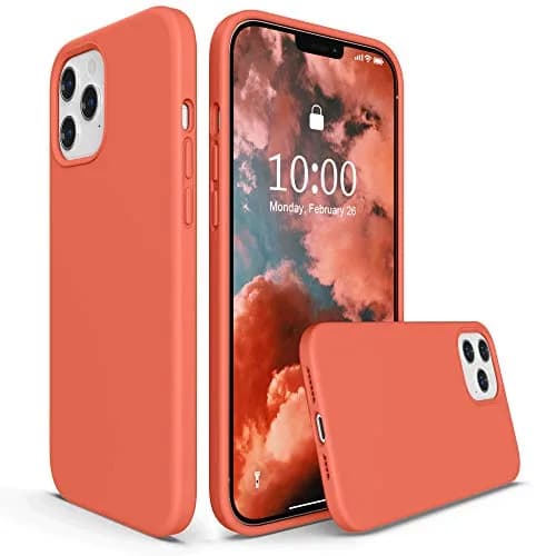 SURPHY Liquid Silicone Phone Case for iPhone 12 Pro Max 6.7 inches | Microfiber Lining, Drop Protection, Easy to Clean thumbnail 1