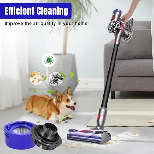 Chuancheng Vacuum Filter & Rear Cover Kit for Dyson V7 V8 | Durable, Reusable, Easy to Install thumbnail 4