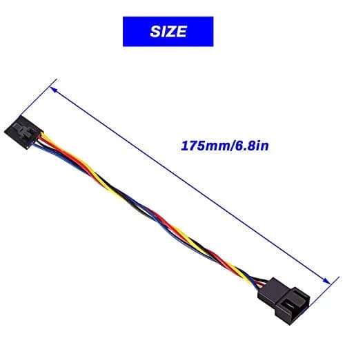 Create idea 5 Pin to 4 Pin Fan Adapter Converter Extension Cable 17.5cm | Compatible with Dell PC thumbnail 4