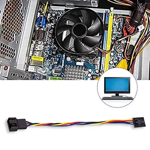 Create idea 5 Pin to 4 Pin Fan Adapter Converter Extension Cable 17.5cm | Compatible with Dell PC thumbnail 5
