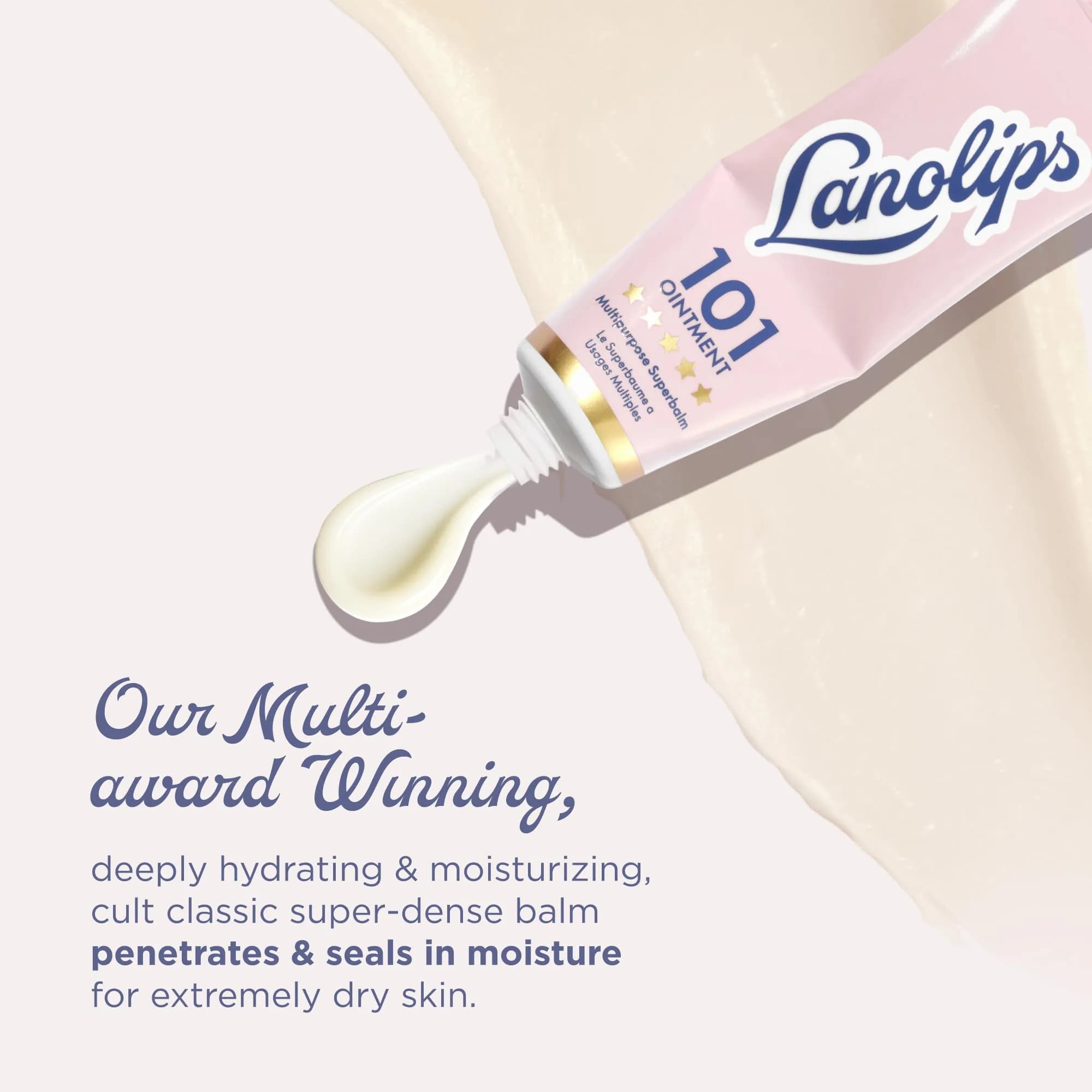 Lanolips 101 Multipurpose Ointment Duo 15ml (0.52 oz each) | Pure Lanolin Lip Balm & Skin Healer - view 3