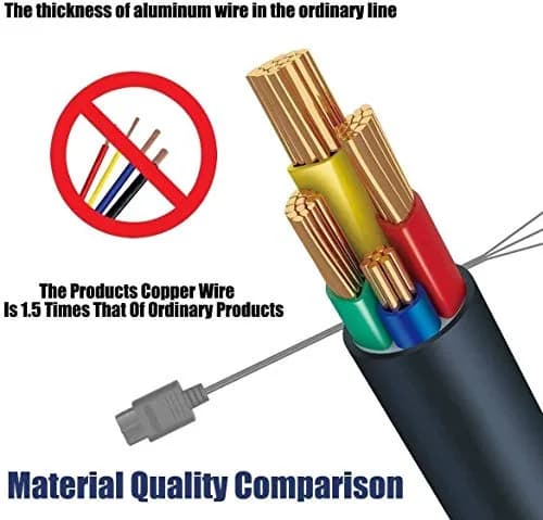 Suncala AV TV RCA Audio Video Cord Cable 6ft (1.8m) for PlayStation PS1, PS2, PS3 | Connects to TVs with RCA Input thumbnail 3