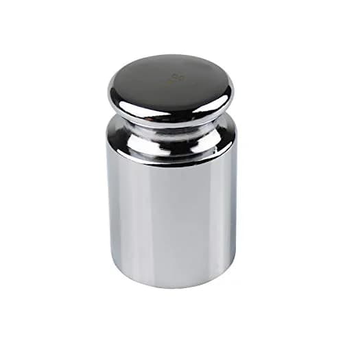 TEXALAN Calibration Weight 1000g | M2 Class Chrome Steel for Lab & Factory (1000g, Chrome Finish, ±160mg) thumbnail 1