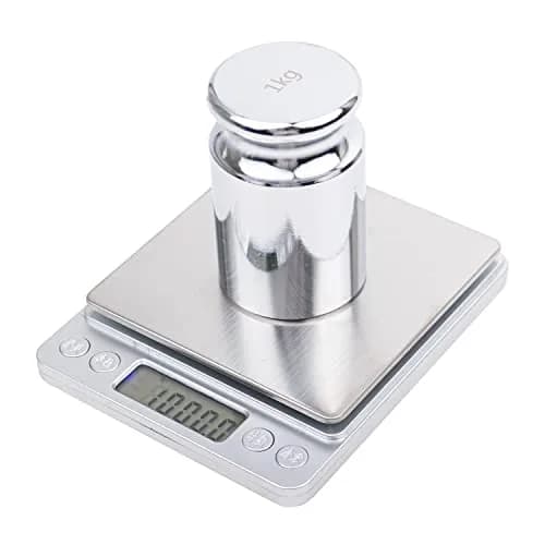 TEXALAN Calibration Weight 1000g | M2 Class Chrome Steel for Lab & Factory (1000g, Chrome Finish, ±160mg) thumbnail 3