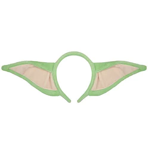 Unique Pink & Green Mandalorian The Child Fabric Headband | Kids & Adults Star Wars Cosplay Accessory thumbnail 1