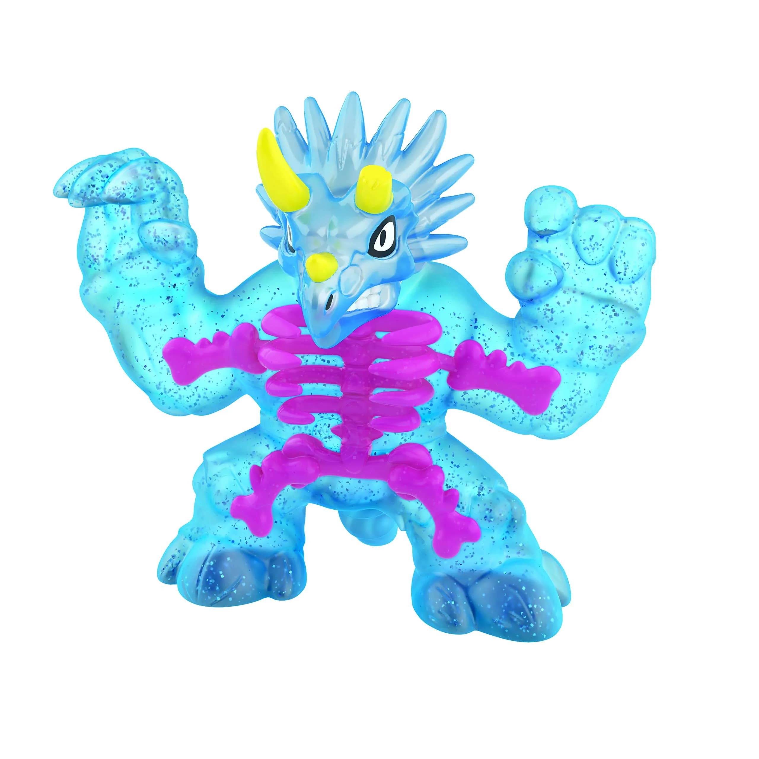 Heroes of Goo Jit Zu Dino X-Ray Stone Age Rampage Versus Pack - Tritops vs Shredz 2 Piece Set | ASTM-Tested Toy Figures - view 5