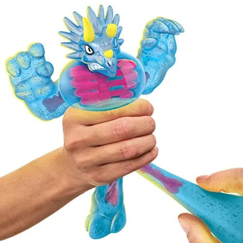 Heroes of Goo Jit Zu Dino X-Ray Stone Age Rampage Versus Pack - Tritops vs Shredz 2 Piece Set | ASTM-Tested Toy Figures thumbnail 3