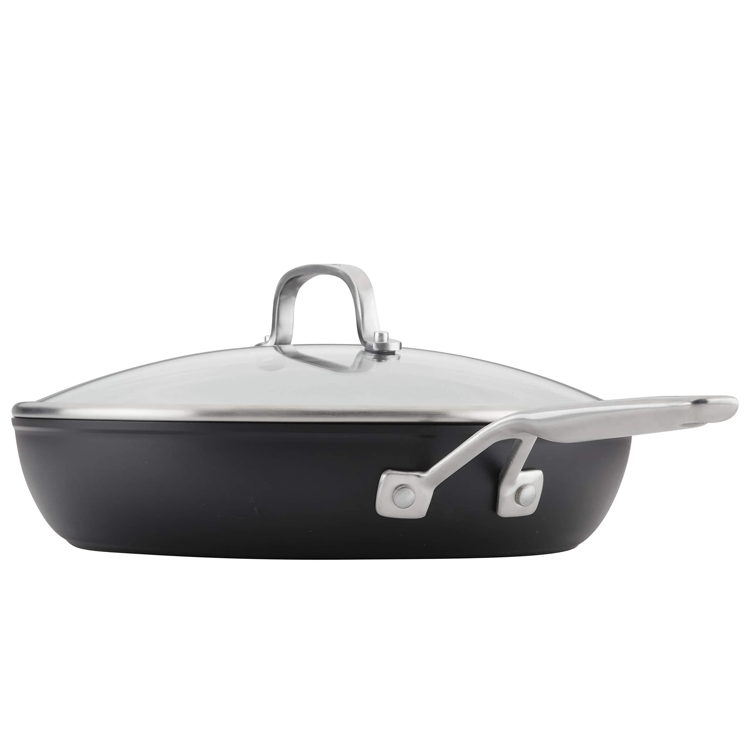 KitchenAid Induction Nonstick Frying Pan with Lid, 30.5 cm (12.25-Inch) | Even Heat for Consistent Results thumbnail 7