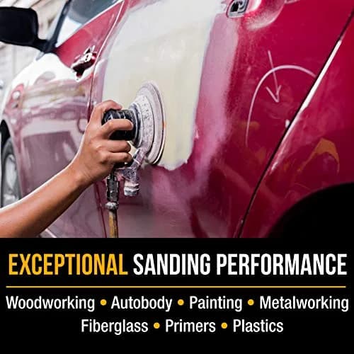 Dura-Gold 6" Wet or Dry Sanding Discs 1000 Grit (20-Pack) | Hook & Loop for Orbital Sanders thumbnail 6