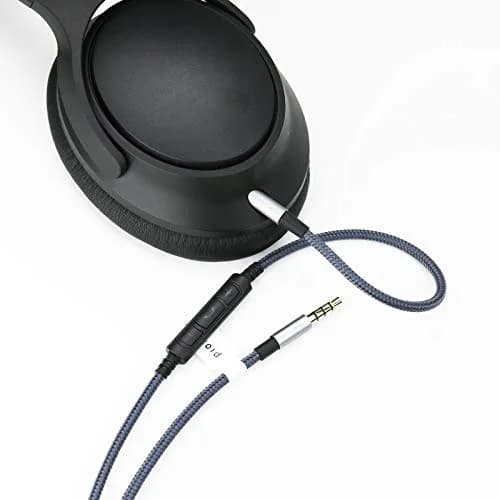 NewFantasia 3.5mm to 2.5mm Audio Cable 1.3m (4.3ft) | Remote Volume Control Mic for Bose Headphones & Android Phones thumbnail 5