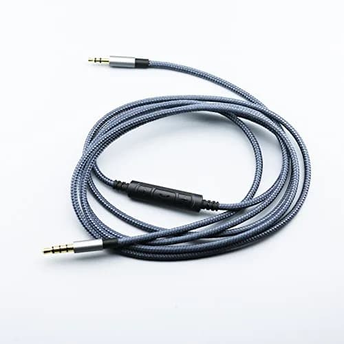 NewFantasia 3.5mm to 2.5mm Audio Cable 1.3m (4.3ft) | Remote Volume Control Mic for Bose Headphones & Android Phones thumbnail 2