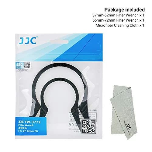 JJC Camera Lens Filter Wrench Kit 2-Pack | Fits 37mm-72mm Lens Threads thumbnail 7