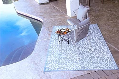 Stylish Camping 258106 8ft x 10ft Reversible Mat | UV Resistant, Quick Dry, Outdoor & Indoor Use thumbnail 1