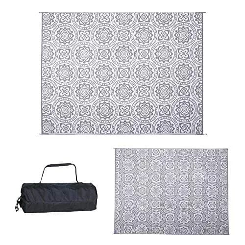 Stylish Camping 258106 8ft x 10ft Reversible Mat | UV Resistant, Quick Dry, Outdoor & Indoor Use thumbnail 5