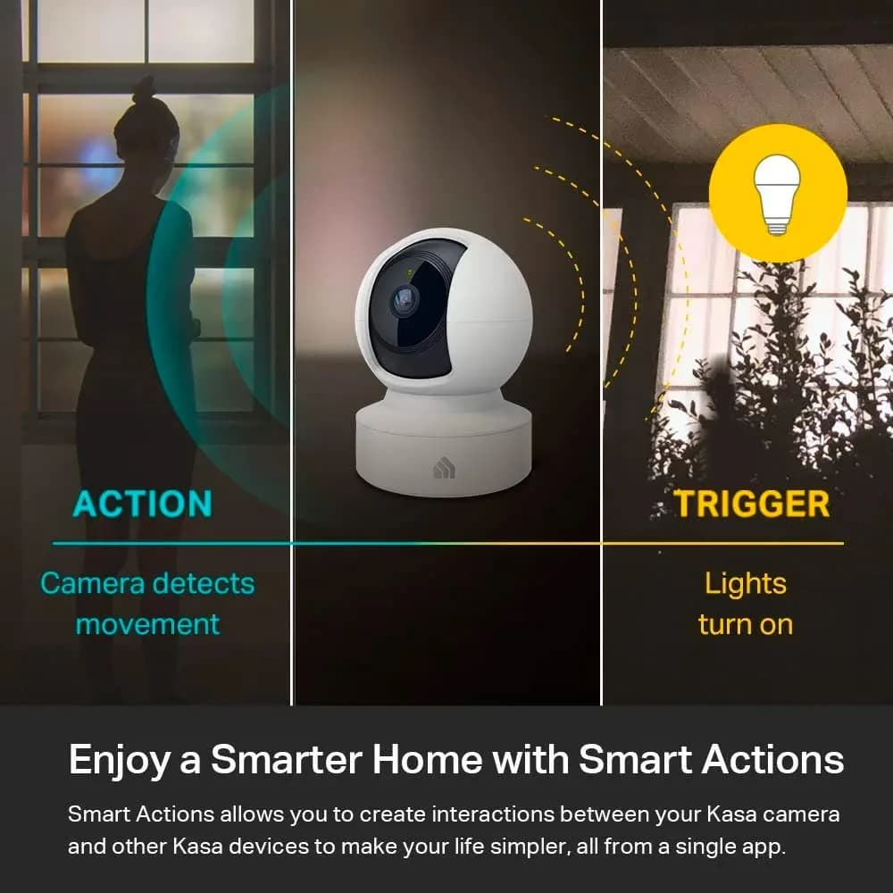 Tapo EC70 Indoor Pan/Tilt Security Camera 1080p HD | Baby & Pet Monitor with Night Vision - view 2