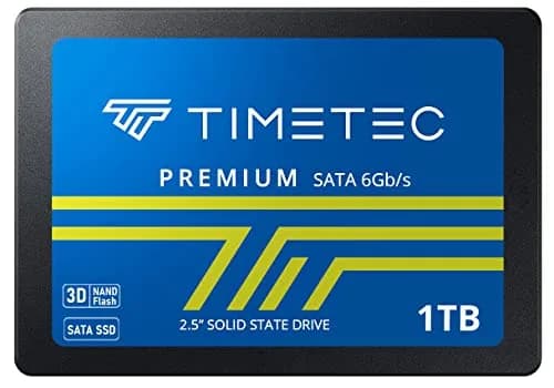Timetec 1TB SSD 3D NAND SATA III 6Gb/s 2.5 Inch 7mm (0.28") Internal Solid State Drive | Performance Boost & Longer Lifespan thumbnail 1