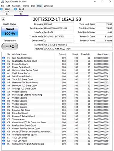 Timetec 1TB SSD 3D NAND SATA III 6Gb/s 2.5 Inch 7mm (0.28") Internal Solid State Drive | Performance Boost & Longer Lifespan thumbnail 7