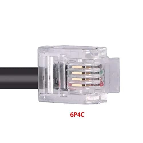 Green-utech 6ft (1.83m) DB9 RS232 to RJ11 6P4C Serial Console Cable | Plug and Play Driverless Connection thumbnail 3