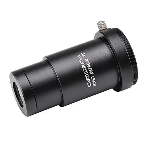 Starboosa 5X Barlow Lens & Moon Filter Kit for 1.25-Inch Telescopes | Enhances Magnification & Lunar Imaging thumbnail 6