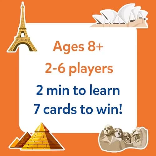 Skillmatics Guess in 10: Countries of The World Trivia Card Game | Educational Geography Game for Ages 8+ thumbnail 6