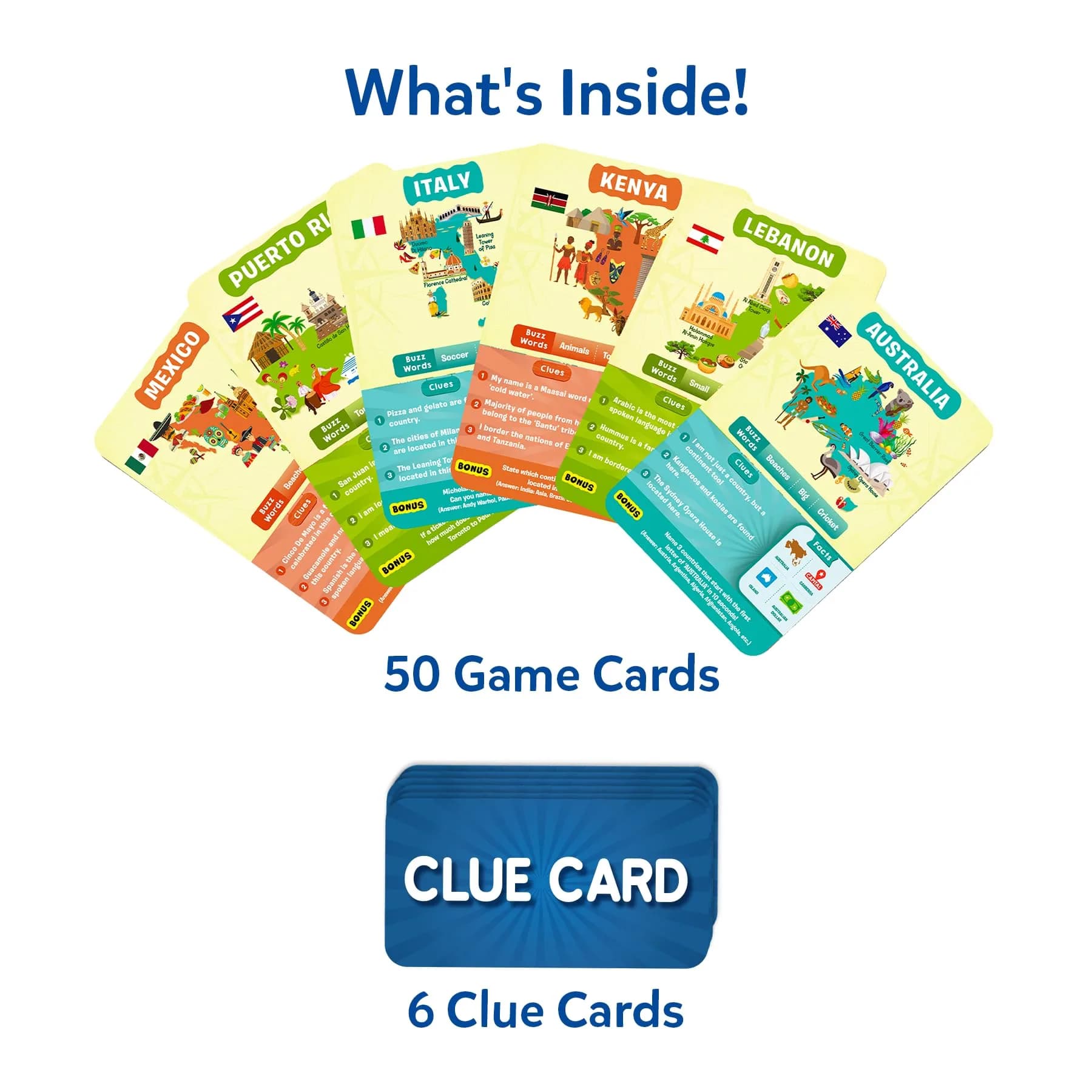 Skillmatics Guess in 10: Countries of The World Trivia Card Game | Educational Geography Game for Ages 8+ - view 2