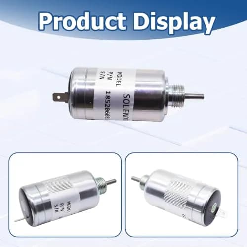 WFLNHB Fuel Shut Off Solenoid 12V | Replacement for Perkins 100 Series & Holland Engines thumbnail 3