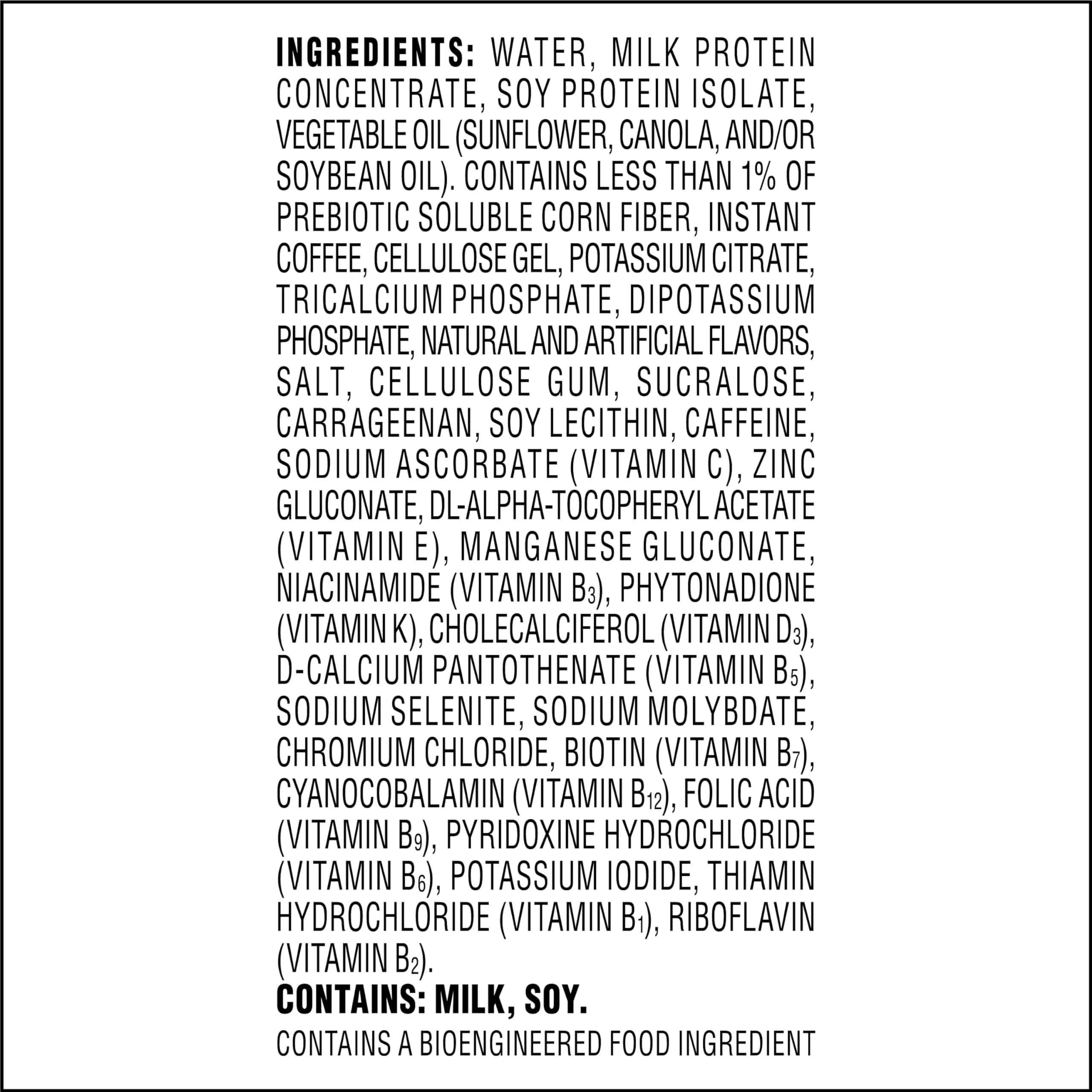 Atkins Café au Lait Iced Coffee Protein Shake, 15g Protein, 4g Net Carb, 1g Sugar, 11 fl oz Bottle - view 7