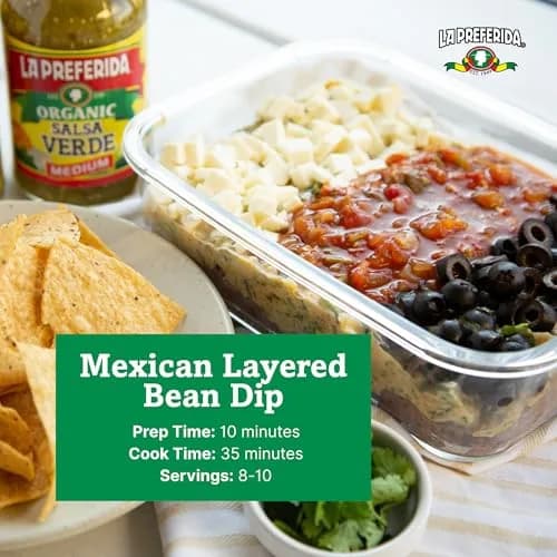 LA PREFERIDA Bean Refried Black Organic 15 oz | Vegan, Kosher, Fat-Free thumbnail 9
