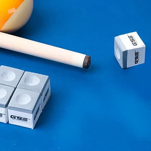 GSE Games & Sports Expert 12-Pack Billiard Pool Cue Chalks Gray | Smooth Coating for Perfect Shots thumbnail 6