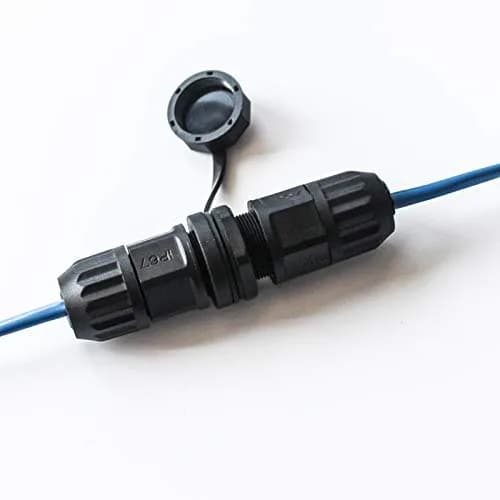YIOVVOM Waterproof RJ45 Coupler Cat 6 Splice Outdoor Ethernet Connector 110mm (4.33 Inch) 2-Pack | IP67 Rated for Harsh Environments thumbnail 5