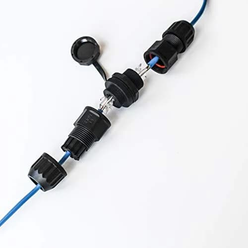 YIOVVOM Waterproof RJ45 Coupler Cat 6 Outdoor Ethernet Connector 110mm (4.33 inch) 6-Pack | IP67 Rated for Harsh Environments thumbnail 6