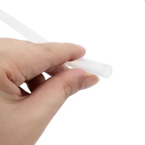 QJZXUEZHEN Silicone Tube 6mm ID x 10mm OD | Clear Flexible Rubber Water & Air Hose, 1m thumbnail 3
