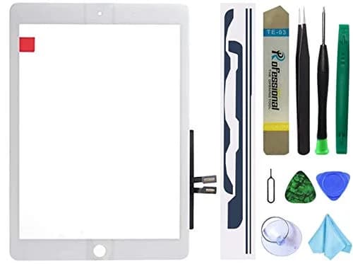 Dedia White Touch Screen Digitizer Glass Assembly for iPad 6 6th Gen 9.7inch (A1893 A1954) | Includes Tools & Adhesive thumbnail 1
