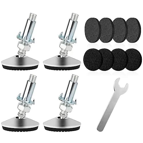 Tahikem M10 Swivel Adjustable Leveling Feet | Furniture Leveling Support 4 Pack thumbnail 1