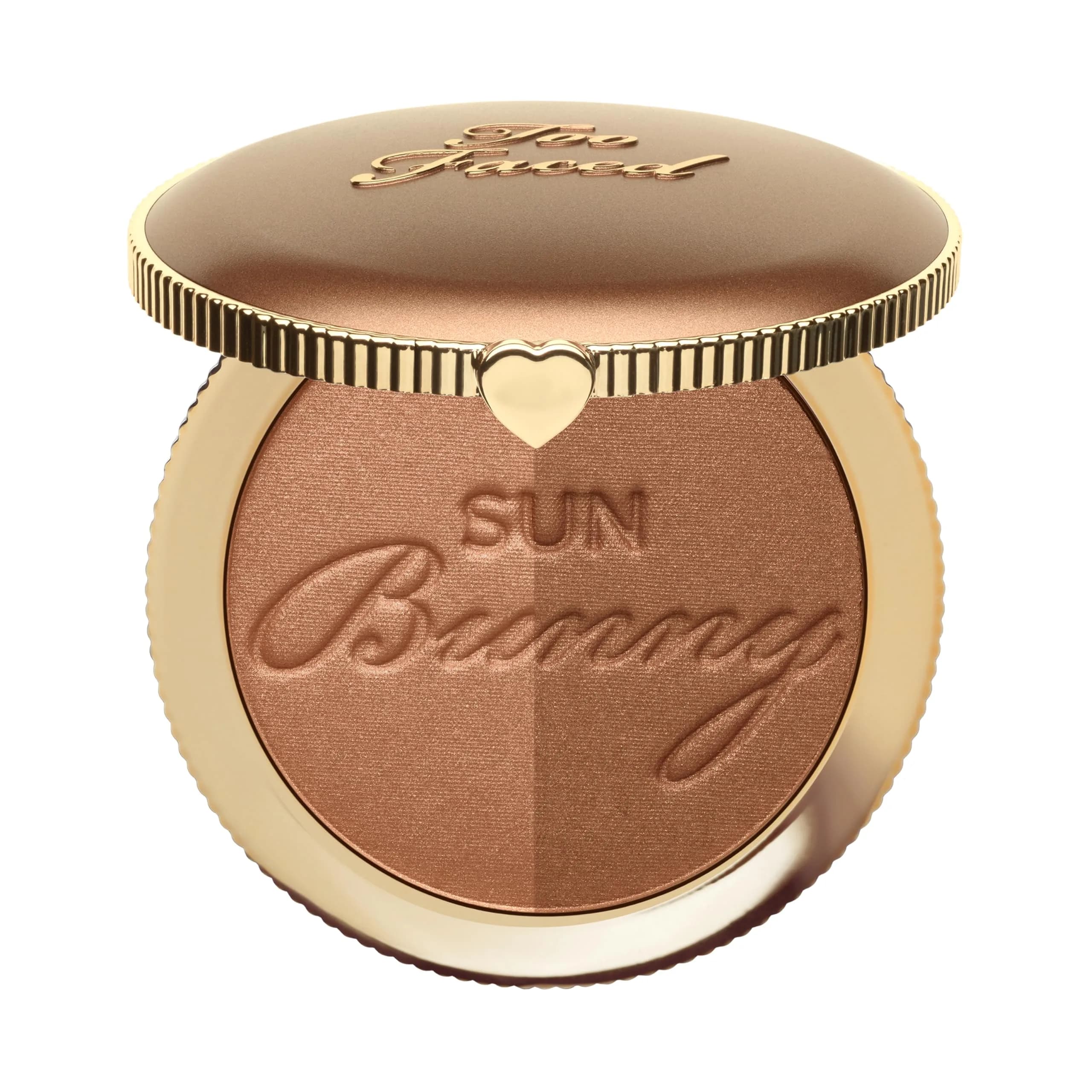 Too Faced Sun Bunny Bronzer 0.28 Oz | Buildable Dual Shade for Natural Glow & Sun-Kissed Finish