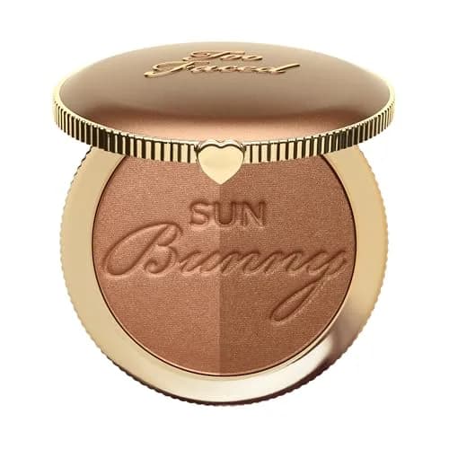 Too Faced Sun Bunny Bronzer 0.28 Oz | Buildable Dual Shade for Natural Glow & Sun-Kissed Finish thumbnail 1