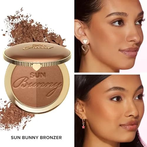 Too Faced Sun Bunny Bronzer 0.28 Oz | Buildable Dual Shade for Natural Glow & Sun-Kissed Finish thumbnail 2