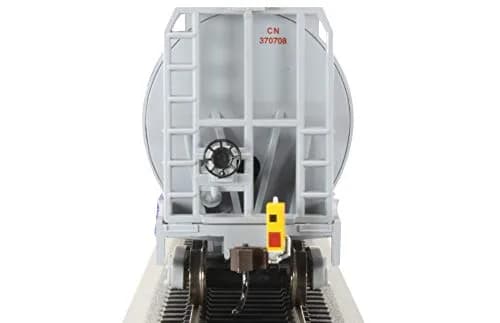 Bachmann Trains Canadian 4-Bay Cylindrical Grain Hopper with FRED Device CN Demonstrator HO Scale 1:87 (20.8 cm / 8.2 in) thumbnail 6